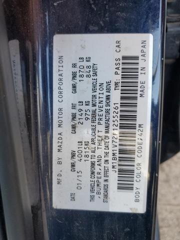 2015 MAZDA 3 TOURING - JM1BM1V72F1255261