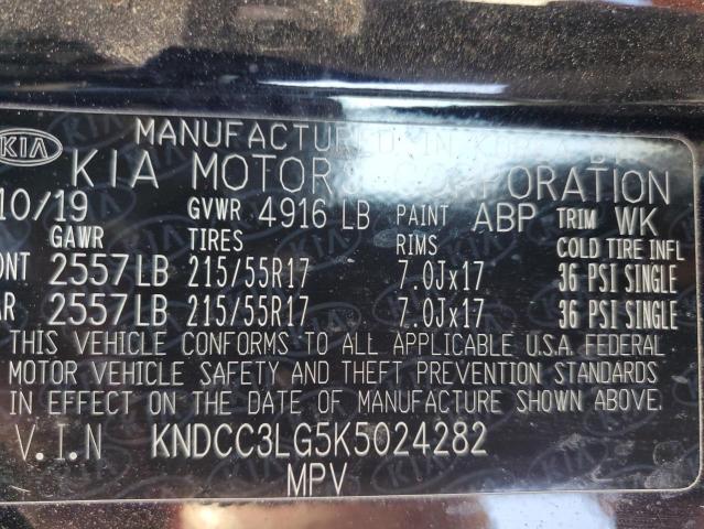 2019 KIA NIRO EX KNDCC3LG5K5024282