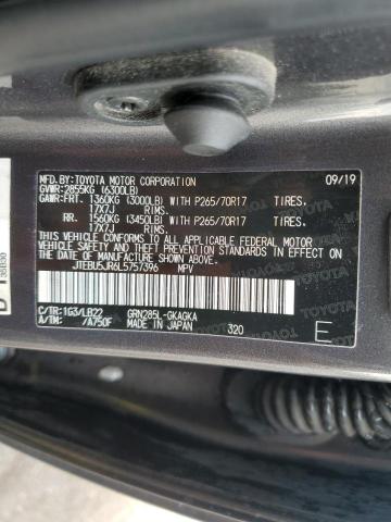 2020 TOYOTA 4RUNNER SR - JTEBU5JR6L5757396