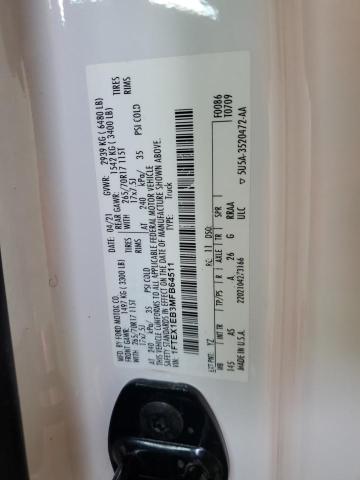 2021 FORD F150 SUPER - 1FTEX1EB3MFB64511