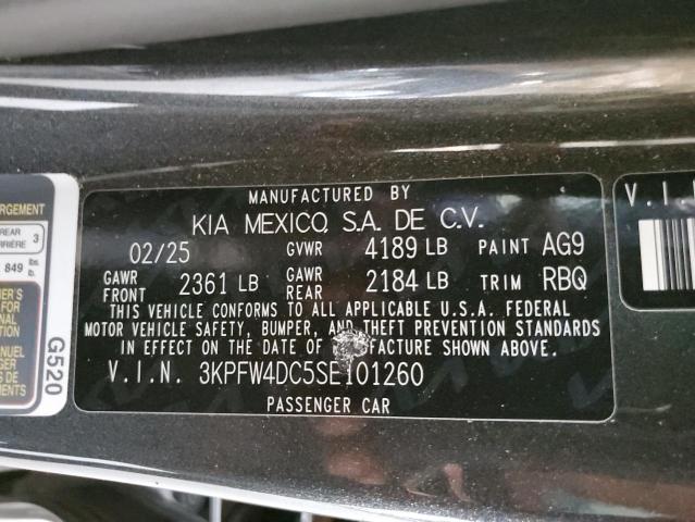 2025 KIA K4 GT-LINE - 3KPFW4DC5SE101260