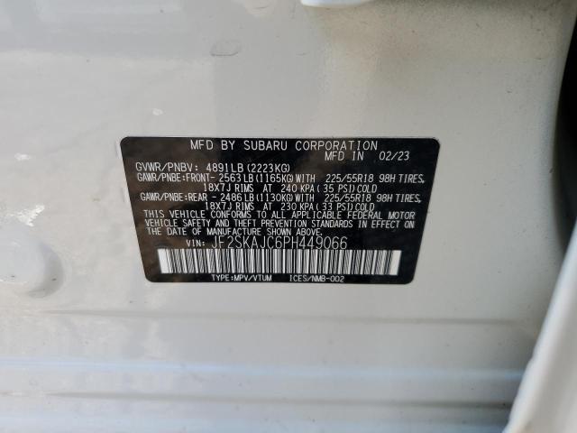 2023 SUBARU FORESTER S JF2SKAJC6PH449066