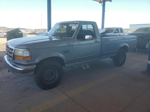 FORD F250 1992 gray  gas 1FTEF25N1NPB08128 photo #1