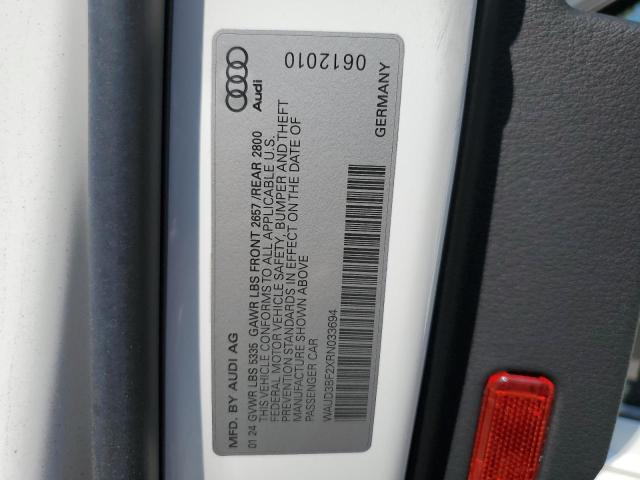 2024 AUDI A6 PREMIUM WAUD3BF2XRN033694