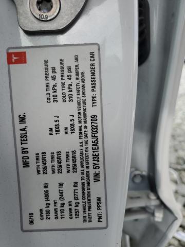 2018 TESLA MODEL 3 - 5YJ3E1EA5JF032709