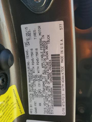 2015 TOYOTA TACOMA DOU 5TFJU4GNXFX084684