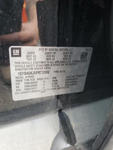2015 CADILLAC ESCALADE E - 1GYS4UKJXFR712962