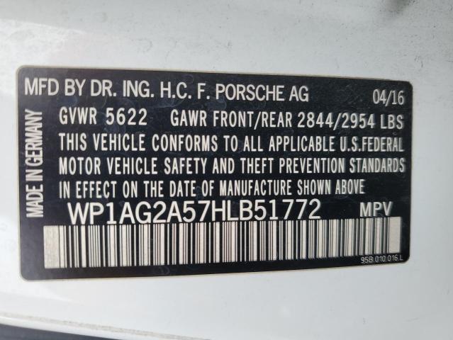 2017 PORSCHE MACAN GTS - WP1AG2A57HLB51772