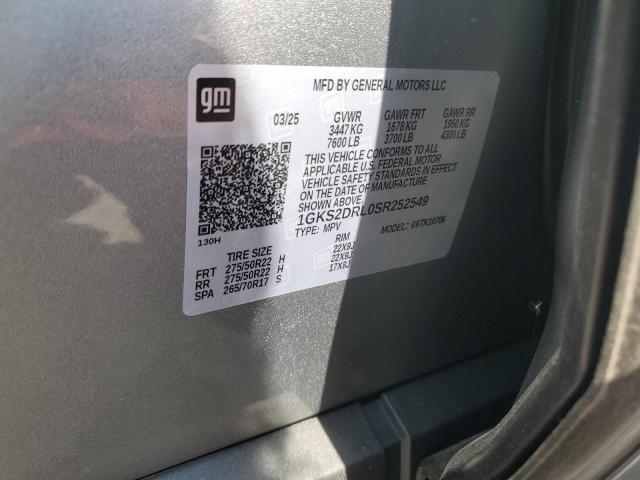 2025 GMC YUKON DENA - 1GKS2DRL0SR252549