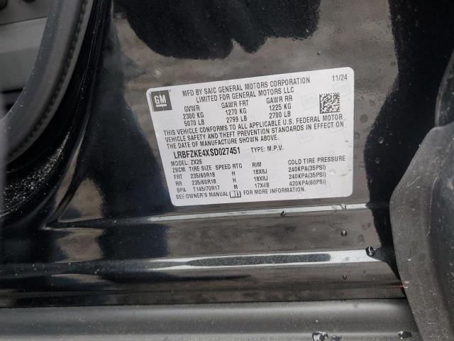 2025 BUICK ENVISION P LRBFZKE4XSD027451