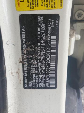 2015 MINI COOPER S WMWXU3C54F2B62612