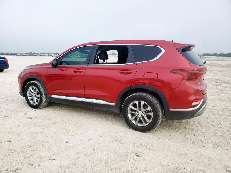 HYUNDAI SANTA FE S 2019 red  gas 5NMS23AD6KH089341 photo #3
