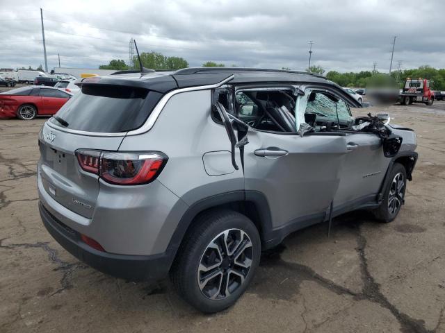 Vin: 3c4njdcn9pt547976, lot: 57993305, jeep compass limited 20233