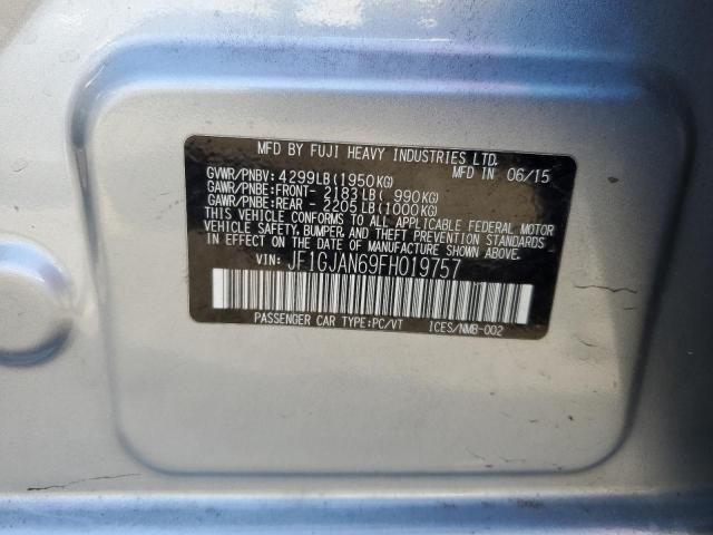 2015 SUBARU IMPREZA LI JF1GJAN69FH019757