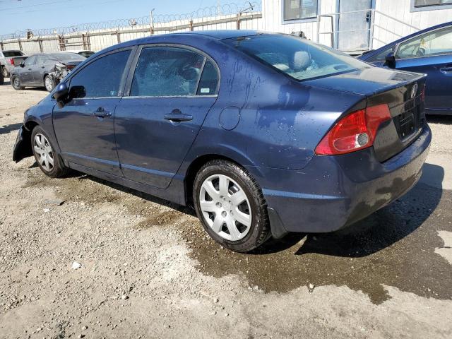 HONDA CIVIC LX 2008 blue  gas 2HGFA16568H533897 photo #3