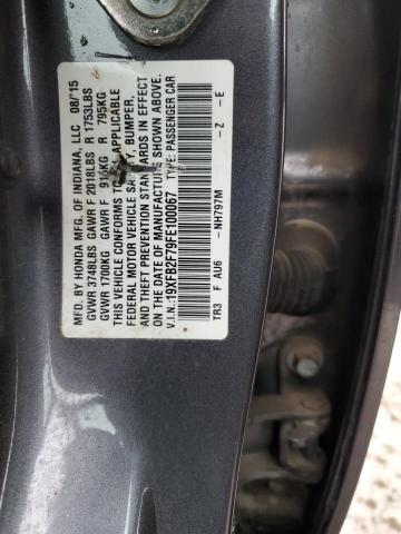 2015 HONDA CIVIC SE 19XFB2F79FE100067