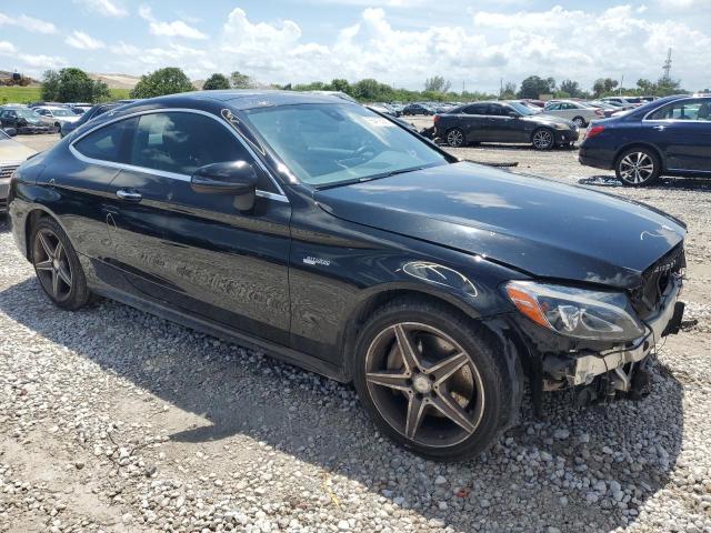 Vin: wddwj4kb4hf363607, lot: 55412085, mercedes-benz c-class 300 4matic 20174