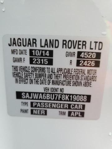 2015 JAGUAR F-TYPE S - SAJWA6BU7F8K19088