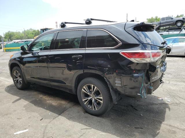 Vin: 5tdjkrfhxgs349769, lot: 58527825, toyota highlander xle 20162