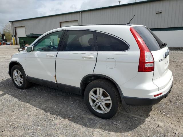 HONDA CR-V EXL 2011 white  gas 5J6RE4H72BL020862 photo #3