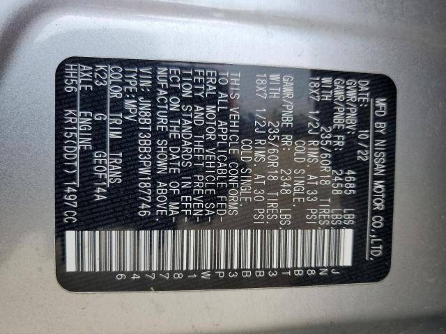 2023 NISSAN ROGUE SV JN8BT3BB3PW187746