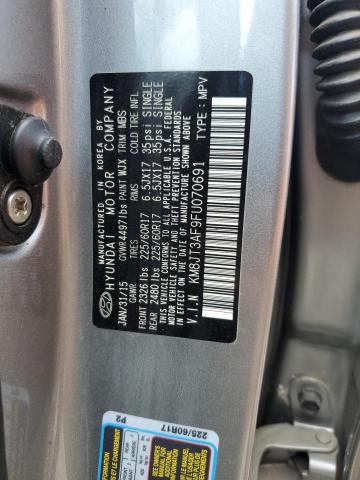 2015 HYUNDAI TUCSON GLS - KM8JT3AF9FU070691