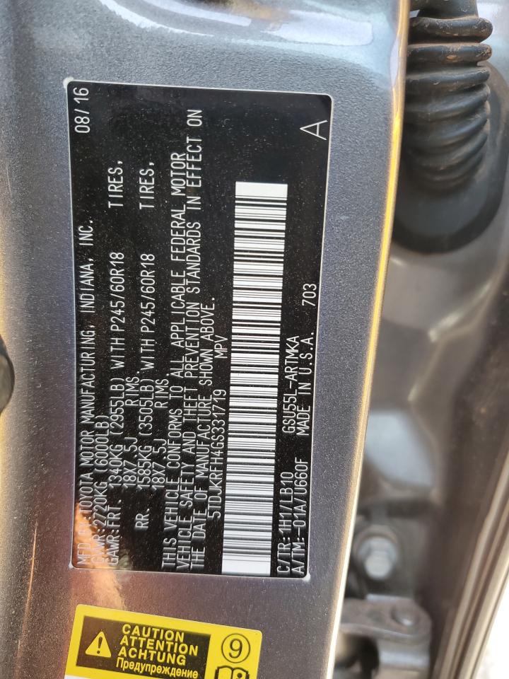 TOYOTA HIGHLANDER XLE