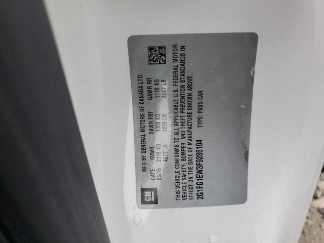 2015 CHEVROLET CAMARO SS - 2G1FG1EW3F9286104