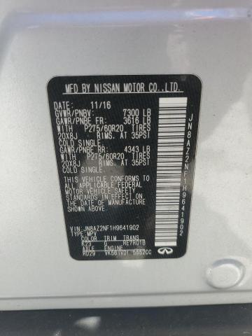 2017 INFINITI QX80 BASE JN8AZ2NF1H9641902