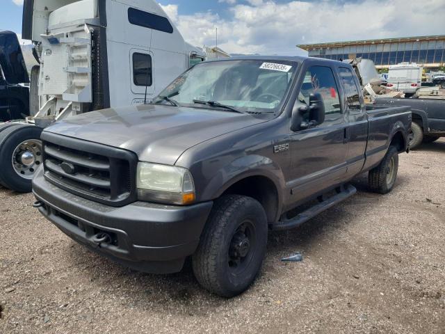 FORD F250 SUPER 2002 gray  diesel 1FTNX21F32ED23500 photo #1