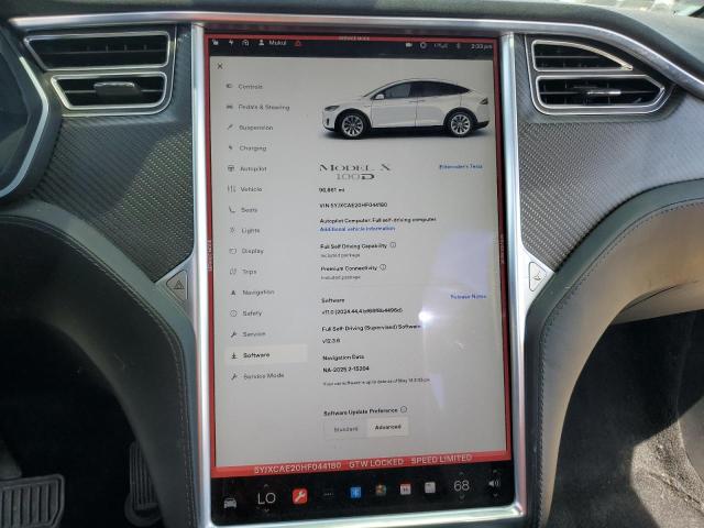 2017 TESLA MODEL X - 5YJXCAE20HF044180