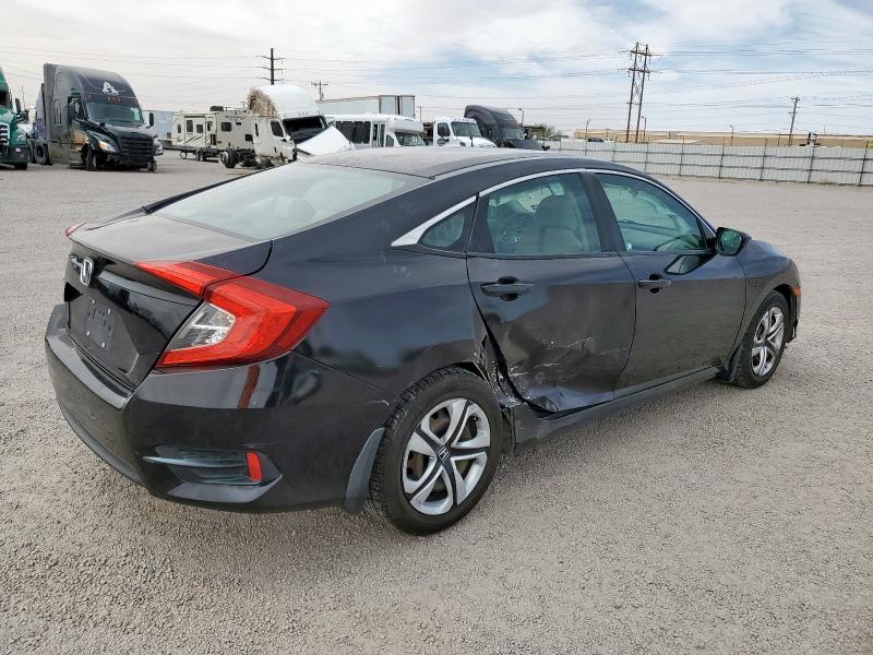 Vin: 19xfc2f52he023461, lot: 57175785, honda civic lx 20173