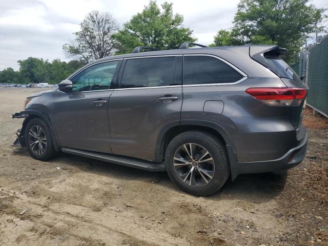Vin: 5tdbzrfh5js824574, lot: 57248455, toyota highlander le 20182