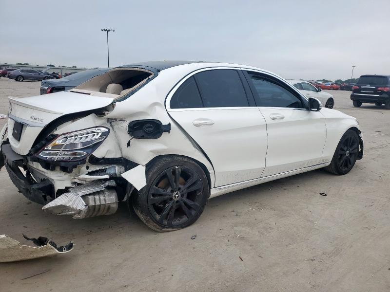 Vin: wddwf4jb0jr327307, lot: 57812315, mercedes-benz c-class 300 20183