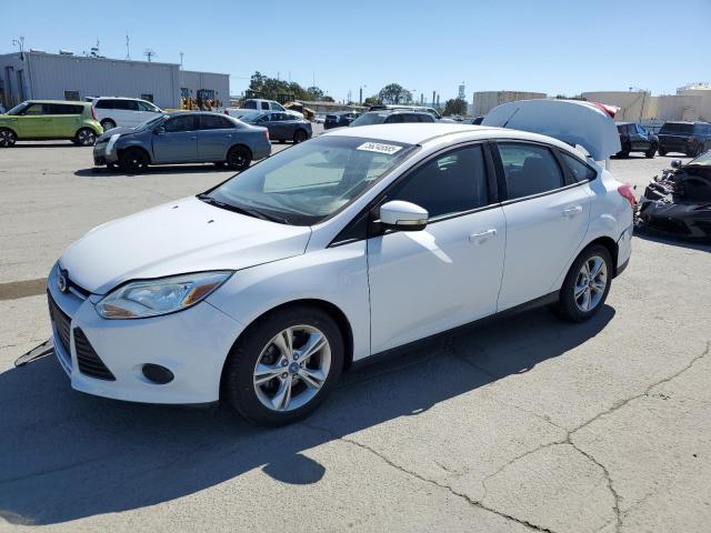 FORD FOCUS SE 2013 white sedan 4d gas 1FADP3F25DL222034 photo #1