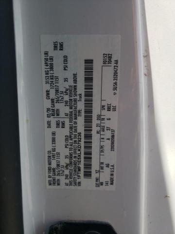 2020 FORD F150 1FTMF1E5XLKD79236