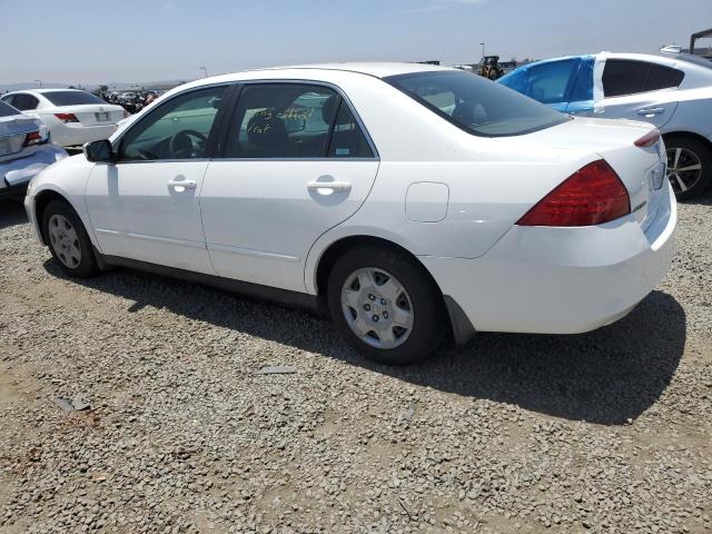 HONDA ACCORD LX 2006 white  gas JHMCM56416C000653 photo #3