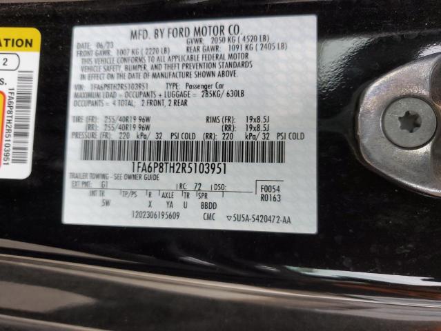 2024 FORD MUSTANG - 1FA6P8TH2R5103951