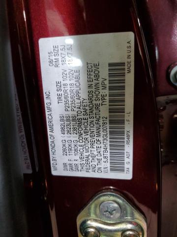 2016 ACURA RDX ADVANC 5J8TB4H73GL007812