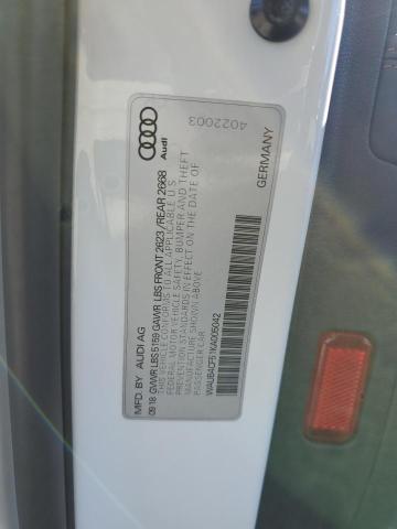 2019 AUDI S5 PREMIUM WAUB4CF51KA005042