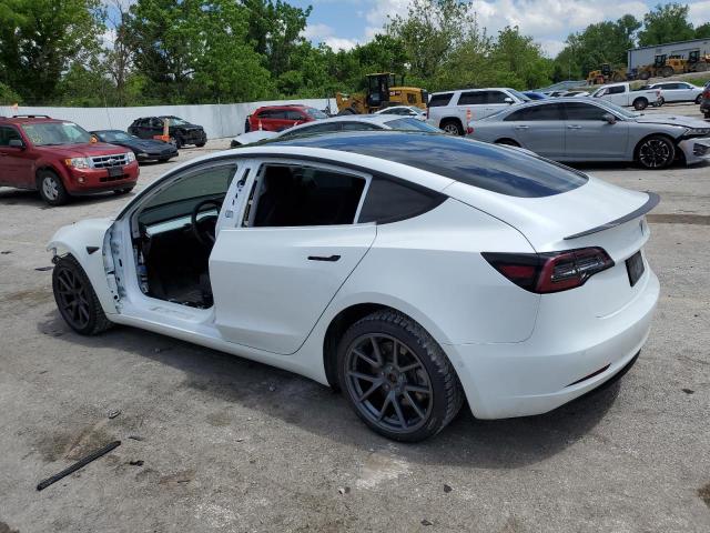 Vin: 5yj3e1eb9mf924832, lot: 57134325, tesla model 3 20212