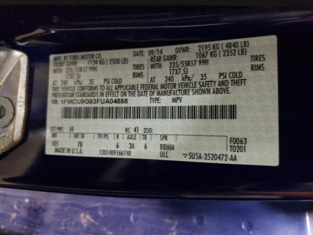 2015 FORD ESCAPE SE - 1FMCU9G93FUA04888