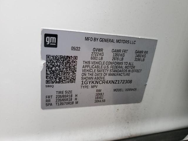 2022 CADILLAC XT5 PREMIU - 1GYKNCR4XNZ172308