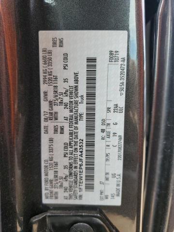 2018 FORD F150 SUPER - 1FTEW1EP6JFA43532