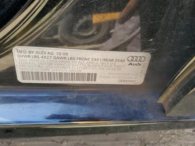wauffafl0an026678 - 2010 Audi a4 premium plus - #58865875