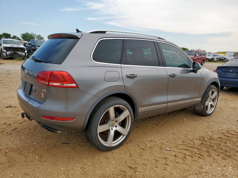 VOLKSWAGEN TOUAREG V6 2011 gray  Gasoline WVGFF9BP7BD004979 photo #4