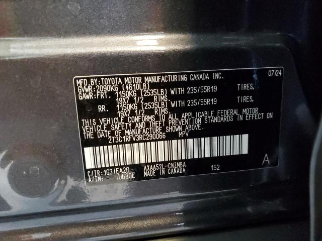 2024 TOYOTA RAV4 XLE P 2T3C1RFV3RC290066