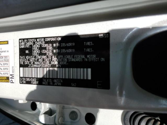 2023 LEXUS RX 350 PRE JTJCHMAA6P2008927