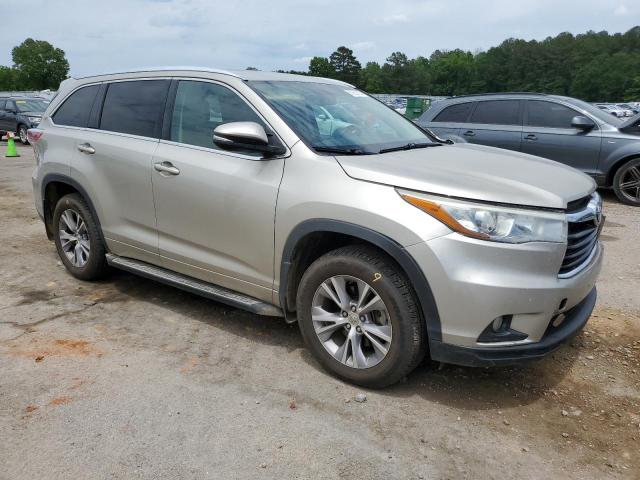 Vin: 5tdkkrfh5fs093107, lot: 57255135, toyota highlander xle 20154