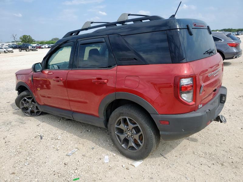 Vin: 3fmcr9d96mrb05966, lot: 58870785, ford bronco badlands 20212
